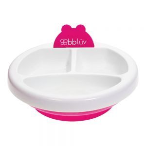 Bbluv Plato Warm Feeding Plate - Pink