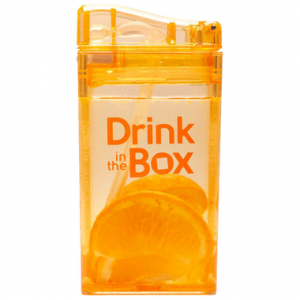 Drink in the Box兒童吸管果汁盒 橘 8oz 237毫升