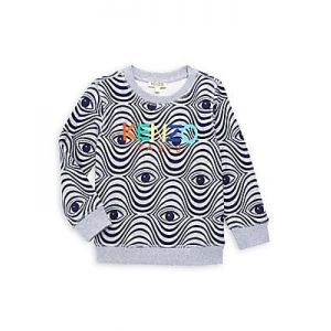 Kenzo Kids Boys Grey Eye Logo Sweatshirt - 3A