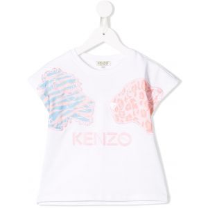 Kenzo Kids Multi-icon Embroidered T-shirt