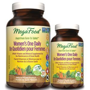 MegaFood Women's One Daily 72 Tablets+30 Tablets BONUS PACK@