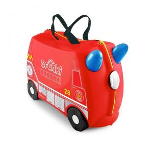 Trunki 騎乘式兒童行李箱 消防车