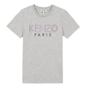 Kenzo Sport Line Logo JB 1 T-shirt - Marl Grey 10A