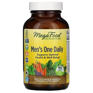 MegaFood Men One Daily Multi-Vitamin Iron Free Formula 90 Tablets @