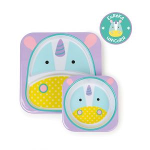 Skip Hop Zoo Melamine Set-Unicorn