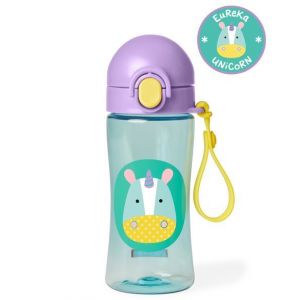 Skip Hop Zoo Lock Top Sports Bottle-Unicor 14oz