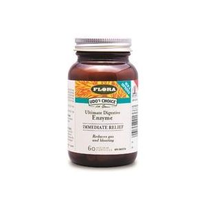 Flora Udo's Immediate Relief Enzyme 60Vcaps