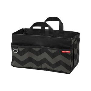 Skip Hop Style Driven Car Storage Box - Tonal Chevron