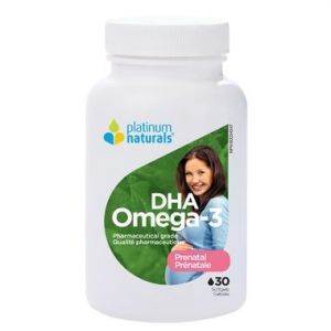 Platinum Naturals 孕婦DHA Omega-3軟膠囊30粒