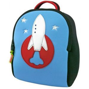 DabbaWalla Machine Washable Preschool Backpack - Rocket
