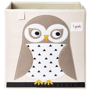 3 Sprouts Storage box owl
