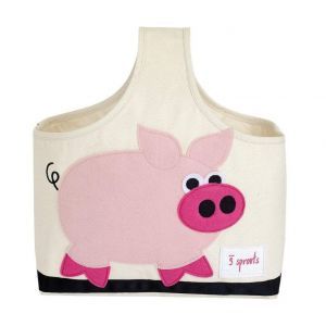 3 Sprouts Storage Caddy pig