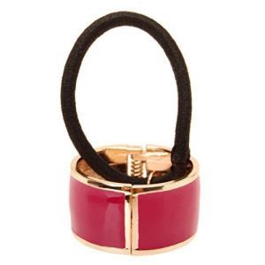 L.Erickson Atelier Enamel Cuff Pony Fuchsia - Gold