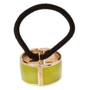 L.Erickson Atelier Enamel Cuff Pony Lime - Gold