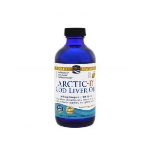 Nordic Arctic Cod Liver Oil Lemon 237ml