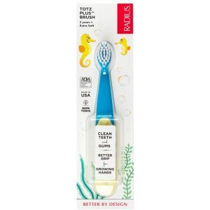 Radius Totz Plus Toothbrush Silky Soft 3 years+ Assorted Colours