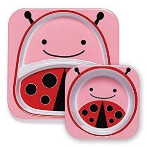 Skip Hop Zoo Melamine Set-Ladybug