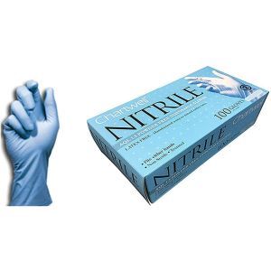 Chartwell Nitrile Powder Free Disposable Gloves 100Gloves - Blue Medium