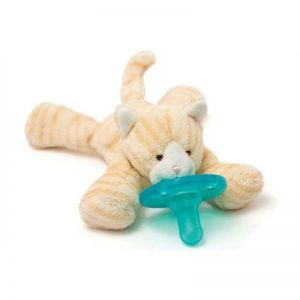 WubbaNub 悬挂式毛绒玩具安抚奶嘴-奶油小猫咪