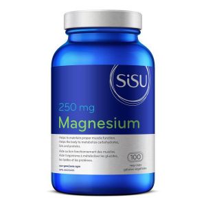 SISU Magnesium 250mg 100Vcaps @