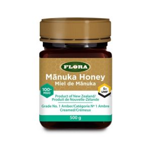 Flora新西蘭麥盧卡蜂蜜 Manuka Honey MGO 100+ UMF 5+ 500g-養胃護胃