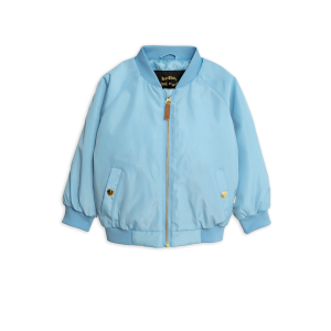 Mini Rodini Banana Baseball Jacket - Light Blue