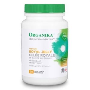 Organika Premium Royal Jelly Super High Potency 1000mg 90 Softgel Capsules