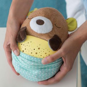 Skip Hop Moonlight & Melodies Hug Me Projection Soother Bear