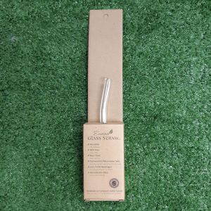 Enviro Glass Straw Bent Single 9.5x6inch