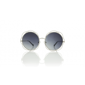 WINKNIKS SIENNA Brushed Silver Stainless Steel Frame - Dusk Gradient Lens