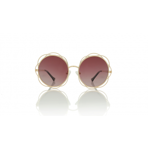 WINKNIKS SIENNA Shiny Gold Stainless Frame - Strawberry Gradient Lens