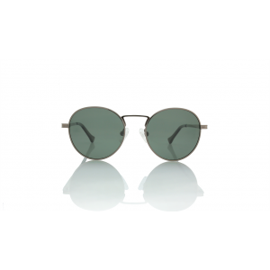 WINKNIKS PARKER Gunmetal Stainless Steel Frame - Cool Olive Lens