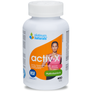 Platinum Naturals Activ-X Women Multivitamin 60 Softgels @