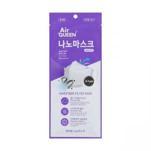 Air Queen Korean Disposable Nano Mask #White 1pcs