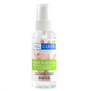 All Clean Natural Lemon Mint Hand Sanitizer Spray 60 ml @B+1
