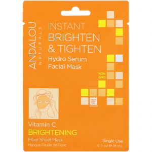 ANDALOU naturals Brightening Hydro Serum Facial Mask