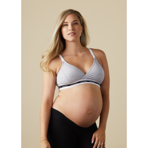 Bravado Designs The Original Nursing Bra Dove Heather - Size L/G