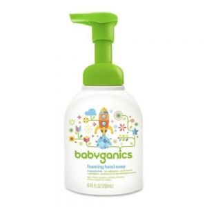 Babyganics Foaming Hand Soap Fragrance Free 8oz 236ml
