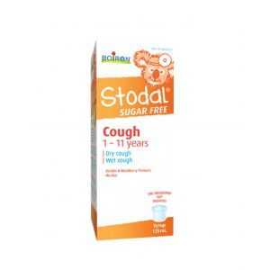 Boiron Stodal Children's Cough Syrup Sugar Free 125ml