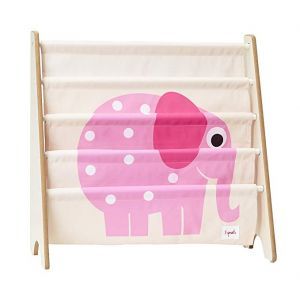 3 Sprouts Book Rack elephant