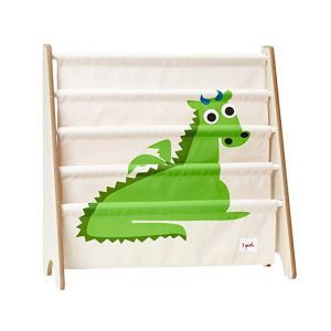 3 Sprouts Book Rack dragon
