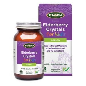 Flora Elderberry Crystals for Kids Cold & Flu 50g Powder