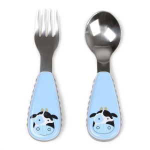 Skip Hop Zoo Utensil Set - Cow