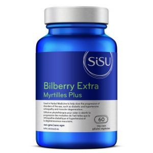 SISU Bilberry 100mg 60 VegCaps