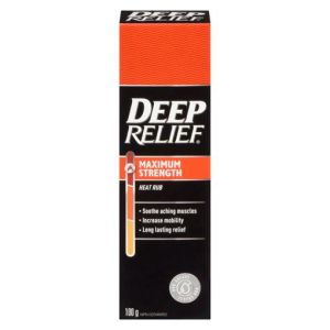 Deep Relief Warming Muscle Ache Relief Ultra Strength Rub Formerly Deep Heating 100g @