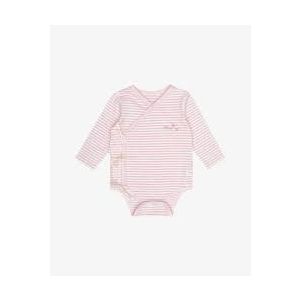 Blara Organic House Peaceful Kimono Long Sleeve Shirt - Pink 1-3M