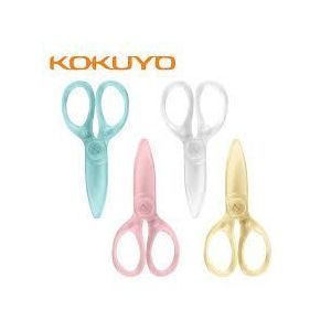 Kokuyo Pastel Cookie Scissors - Transparent