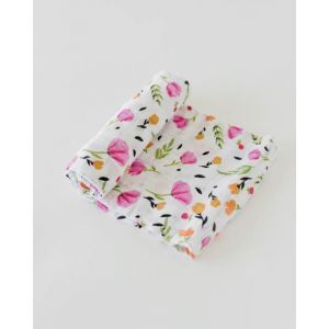 Little Unicorn Cotton Muslin Swaddle Single Berry & Bloom