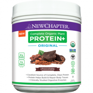 New Chapter Complete Organic Plant Protein+ Original Chocolate 435g @