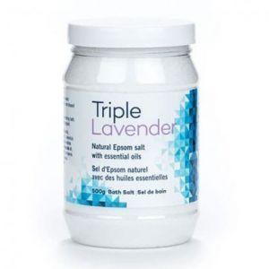 Epsom Gel Triple Lavender Bath 500g